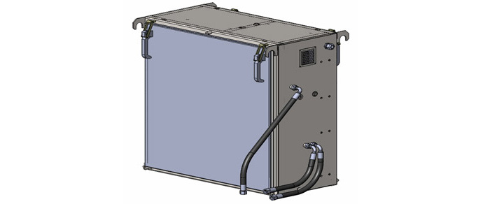 Пневмо-гидравлическая насосная станция догружателя электровоза ЭП2К